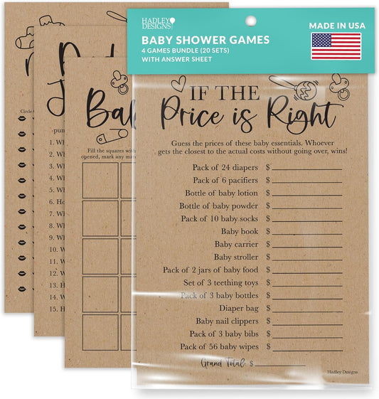 40 Rustic Baby Shower Games Gender Neutral - Baby Girl Baby Shower Bingo Game Girl, Guess Who Mommy Or Daddy Baby Shower Game, Price Is Right Baby Shower Game, Hilarious Baby Shower Games Dad Jokes