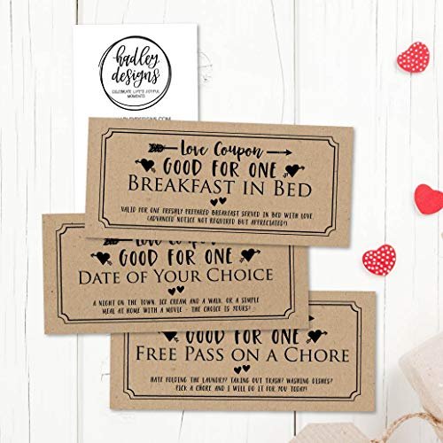 Love Coupons | Set of 15 | Romantic, Love, Gifts