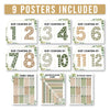 Geo- greenery Multiplication Posters | Set of 9 | Classroom Supplies