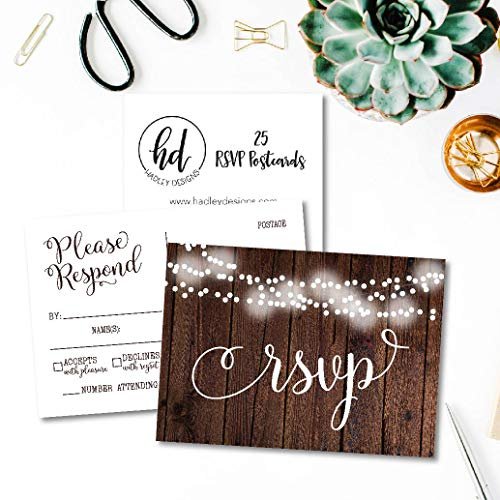 RSVP Postcards | Set of 25 | Greeting Cards