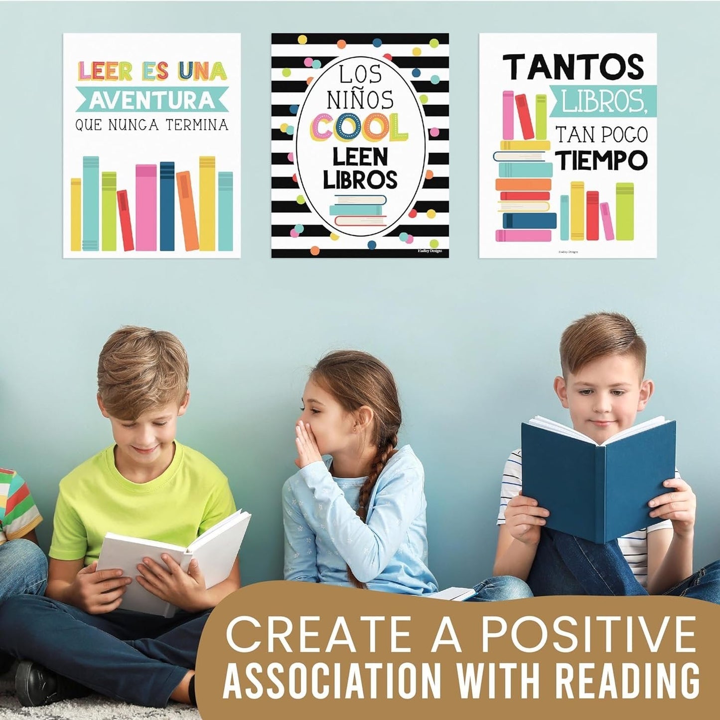 Spanish Reading Posters | Set of 6 | Educational Posters