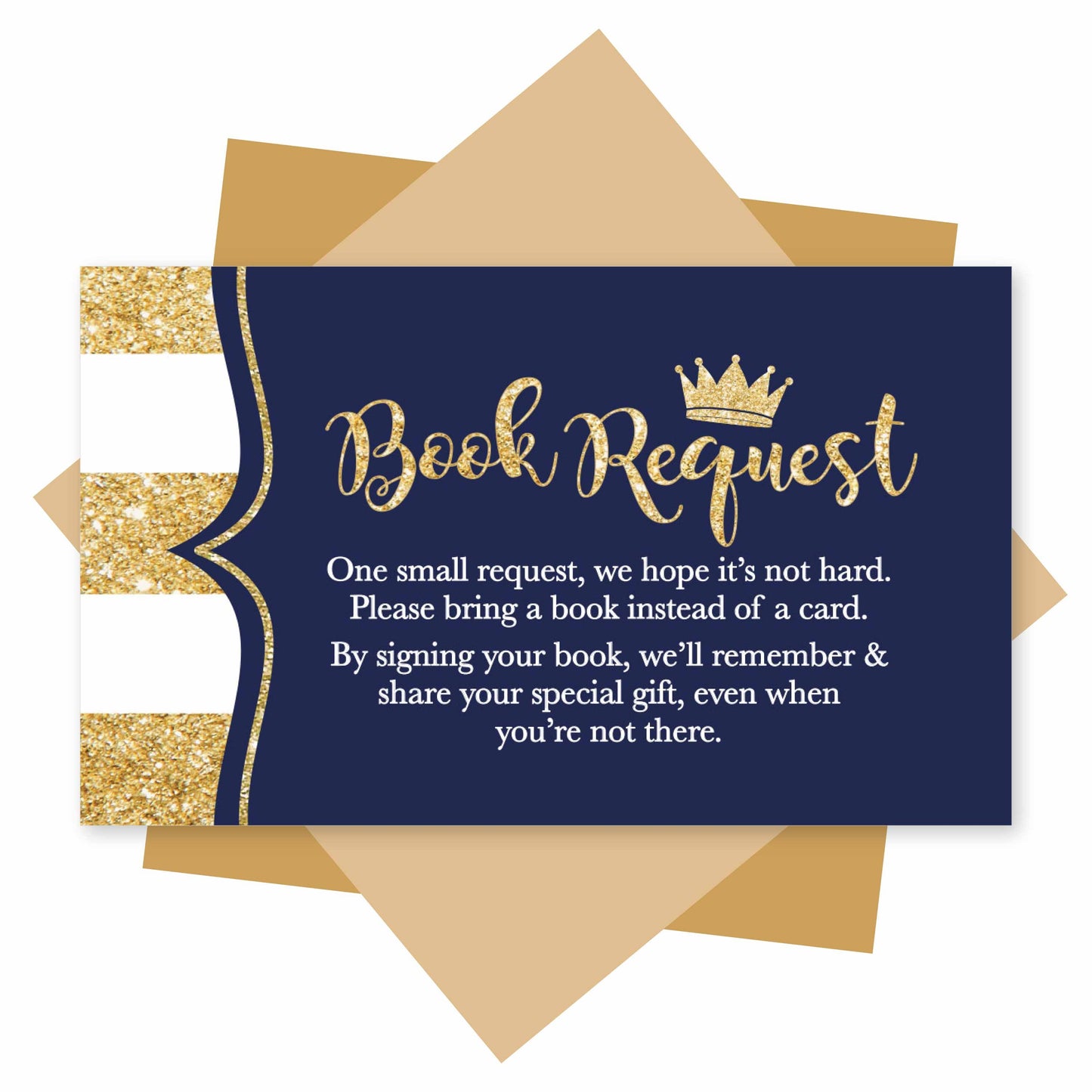 Book Request Cards | Set of 25 | Baby Shower Supplies