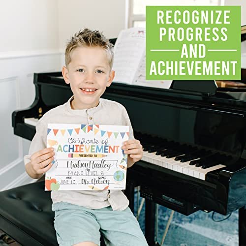 Colorful Supplies Certificate of Achievement | Set of 25 | Awards