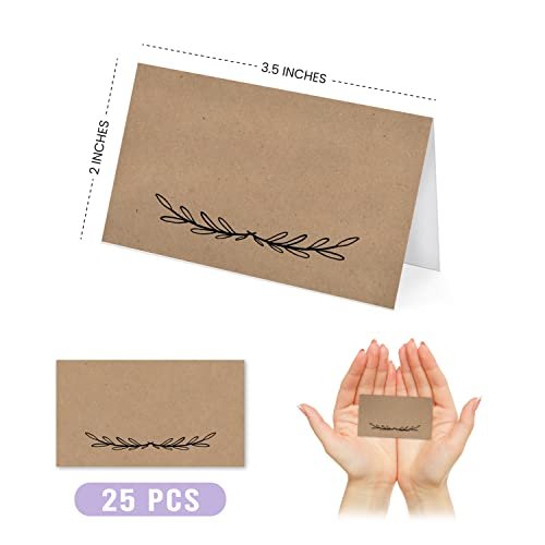 Wedding Place Cards | Set of 25 | Wedding Supplies