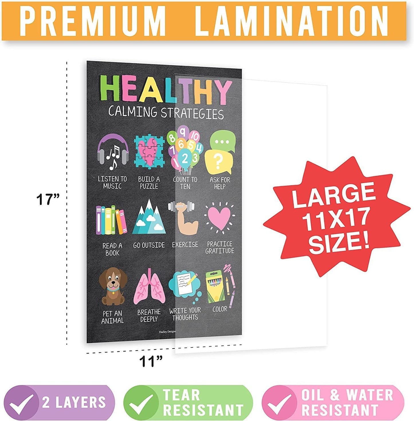 Feelings Posters | Set of 4 | Educational Posters