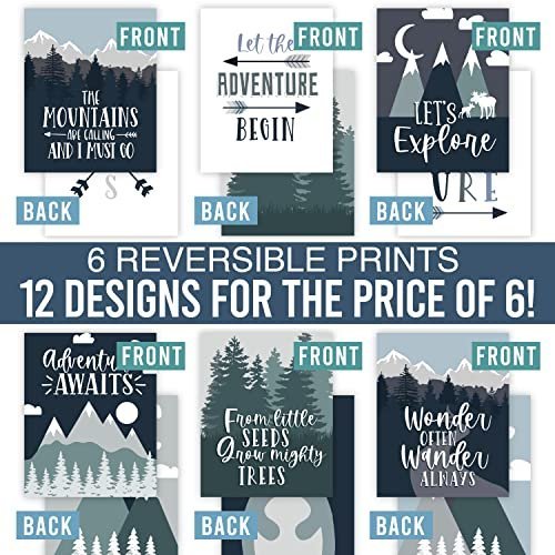 Nursery Wall Art | Set of 6 | Nursery Home Decor