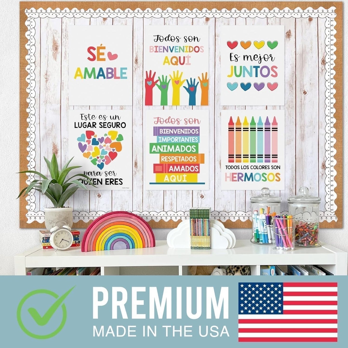 Spanish Diversity Posters | Set of 6 | Spanish Educational Supplies