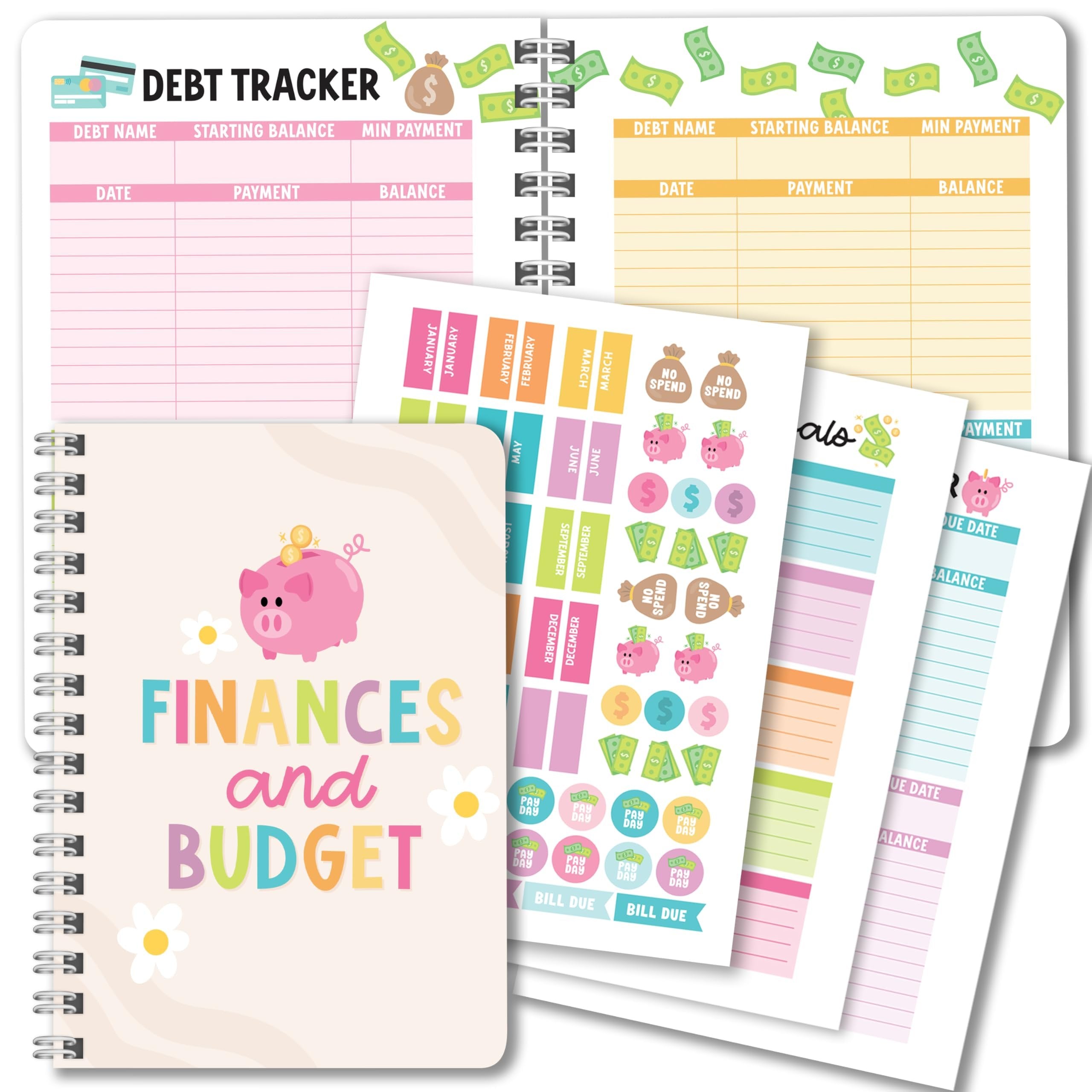 Monthly Budget Planner | 2025-2026 | Calendars & Planners - SAMPLE