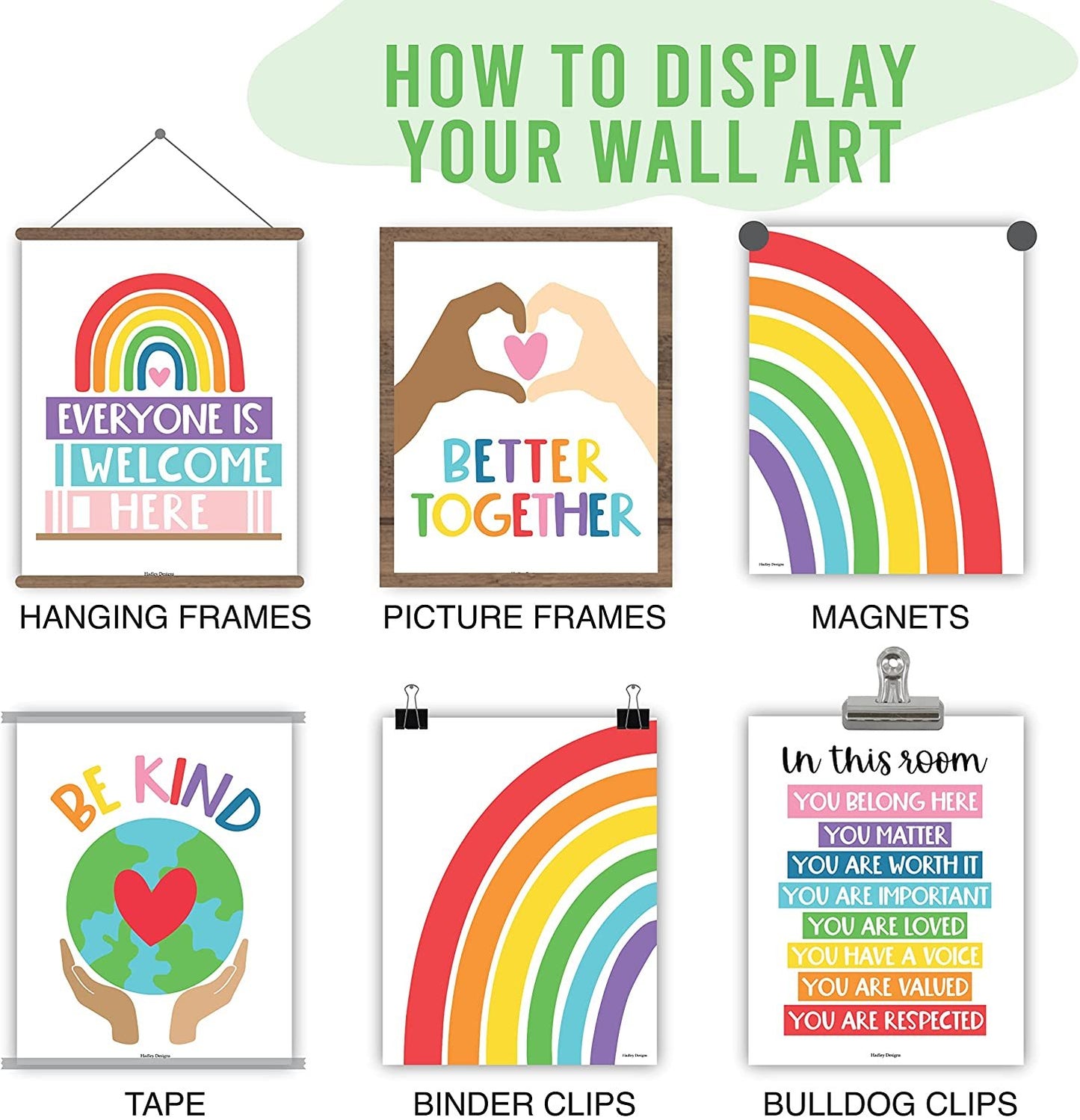 Diversity Posters | Set of 6 | Educational Posters