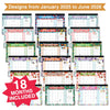 Large Desk Calendar | 18-Month | 2025-2026 | Calendars & Planners