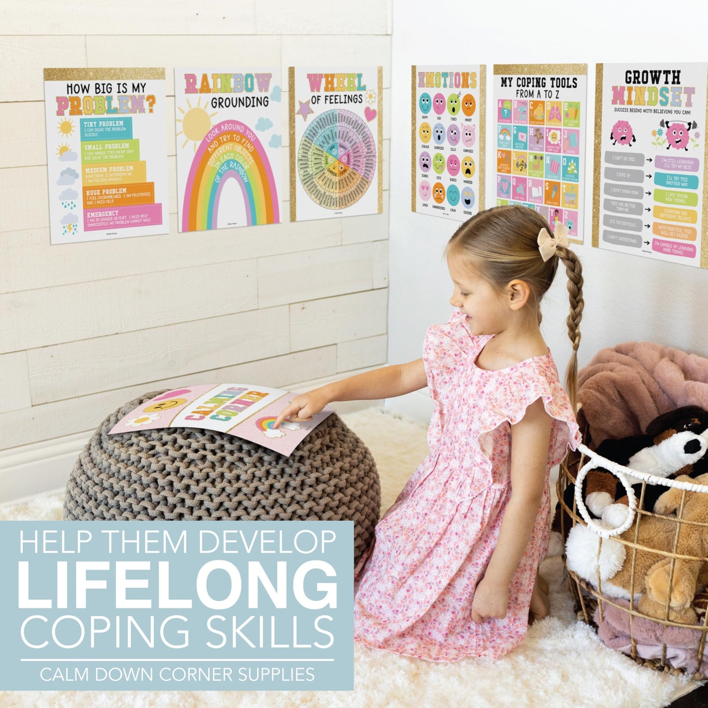 Calming Corner Posters | Set of 9 | Classroom Decor