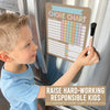 3 Colorful Dry Erase Chore Chart for Kids Multiple Kids - Kids Chore Chart Kids Chart, Chores Chart for Kids Multiple Kids, Magnetic Chore Chart for Kids, Chore Chart Adults, Chores Chart for Teens