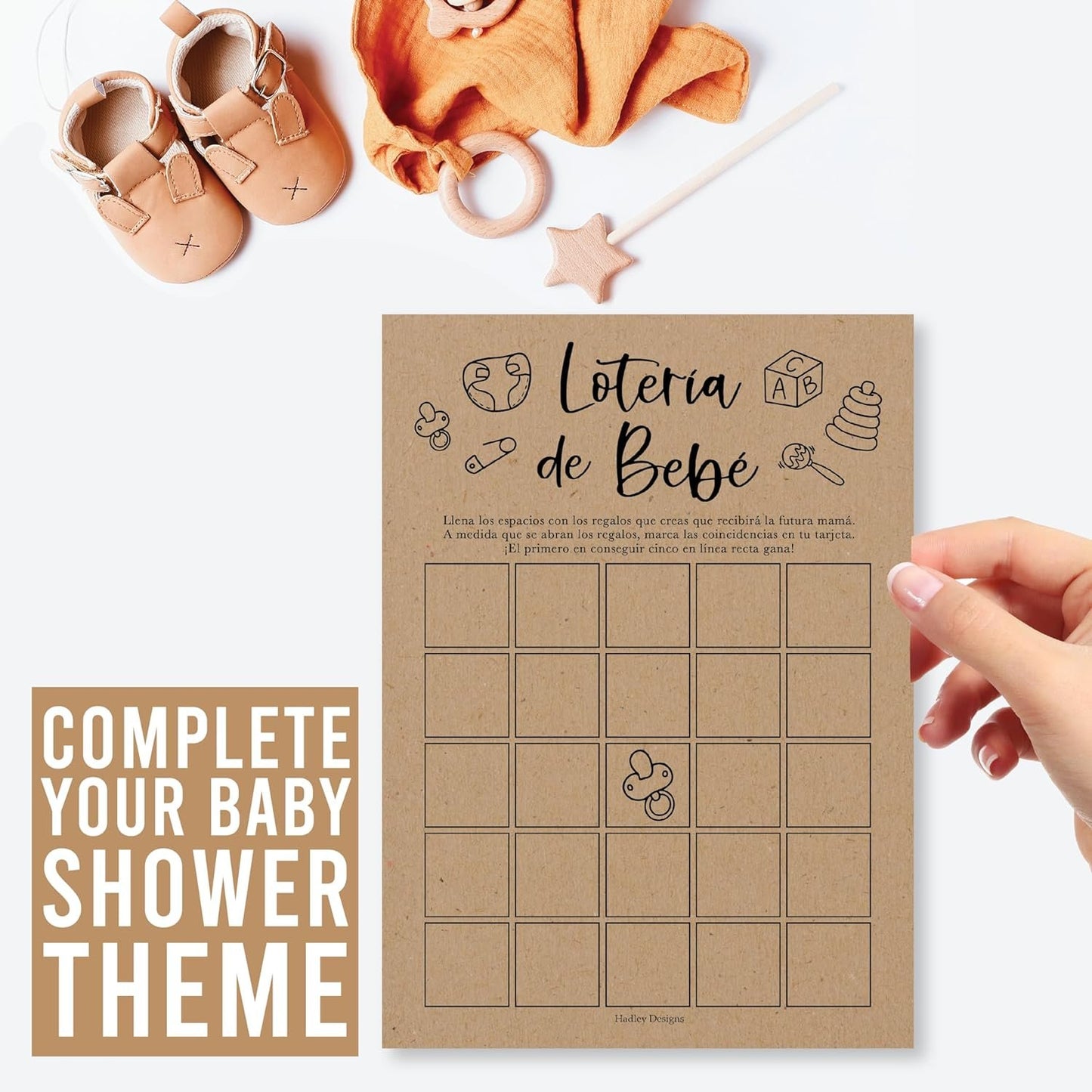 20 Rustic Juegos Para Baby Shower En Español - Juegos De Baby Shower En Español, Hilarious Baby Shower Games In Spanish, Spanish Baby Shower Games, Baby Shower Bingo Español, Quien Conoce Mas A Mama