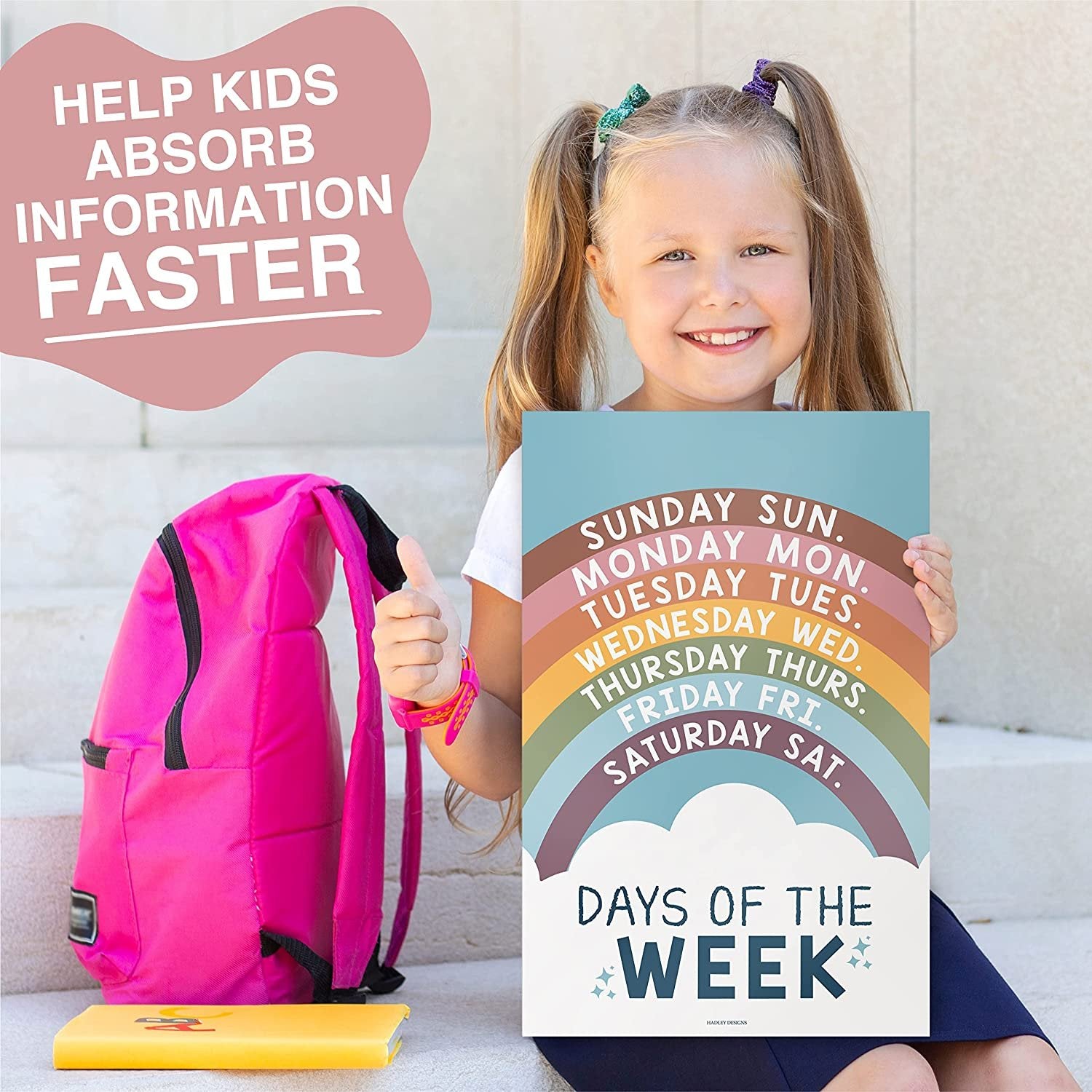 PreK Early Learning Kit: Boho 16 Poster Pack