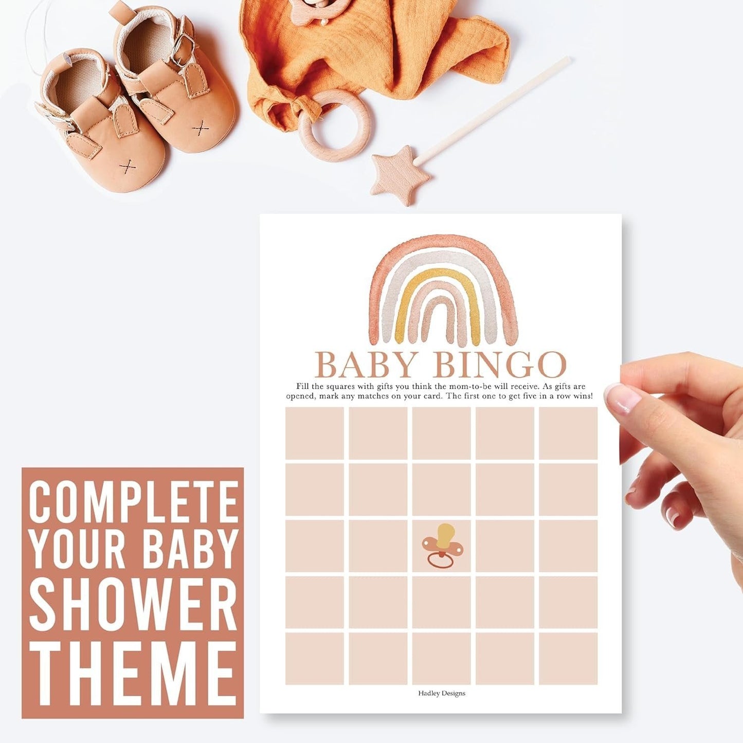 Baby Traditions & Bingo Games | Set of 20 | Baby Shower Games