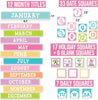 Colorful Pastel Classroom Calendar | Bulletin Board | Classroom Supplies