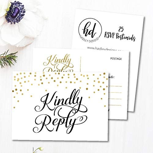 RSVP Postcards | Set of 25 | Greeting Cards