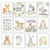 Woodland Animal Children's Wall Art | Set of 6 | Nursery Decor