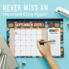 Large Desk Calendar | 18-Month | 2025-2026 | Calendars & Planners