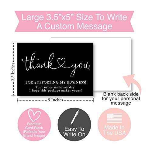 Business Thank You Cards |  Set of 25 | Office Supplies