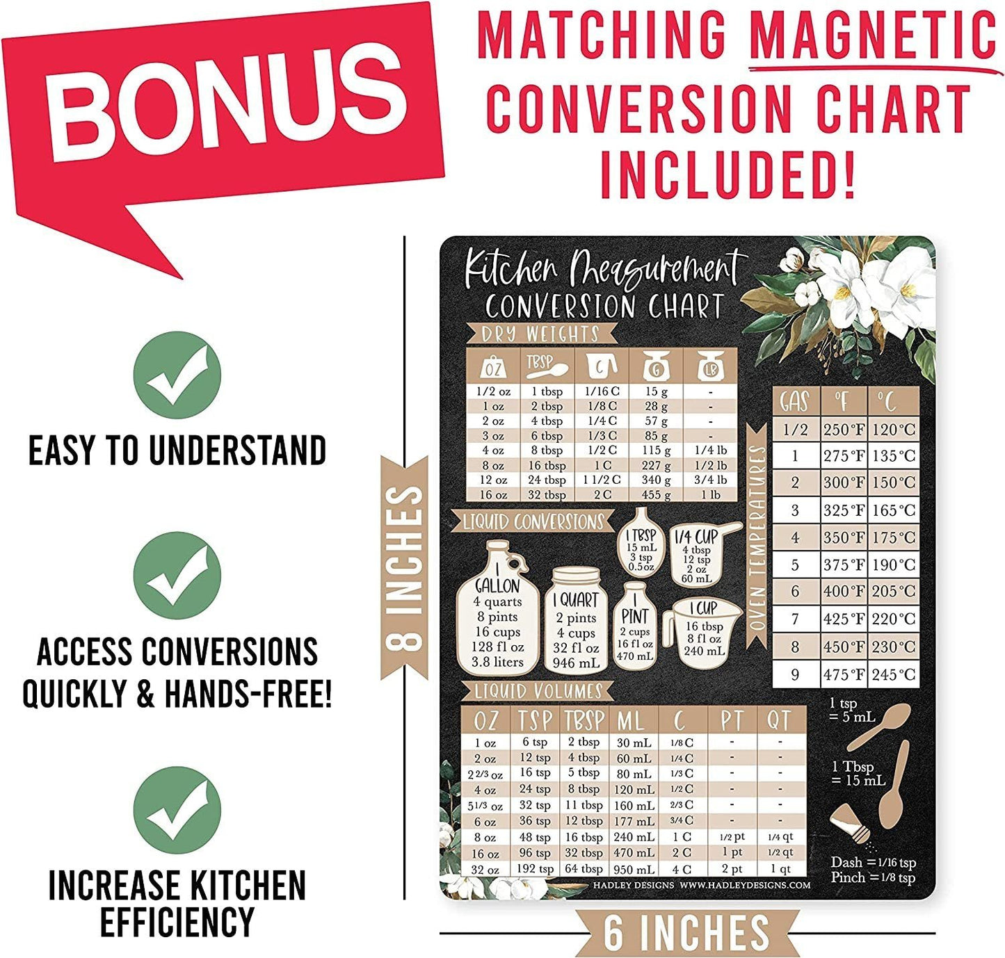 Magnolia Magnetic Meal Planner | Weekly | Calendar & Planners