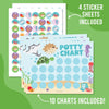 Ocean Potty Training Chart | Sticker Charts | Early Education