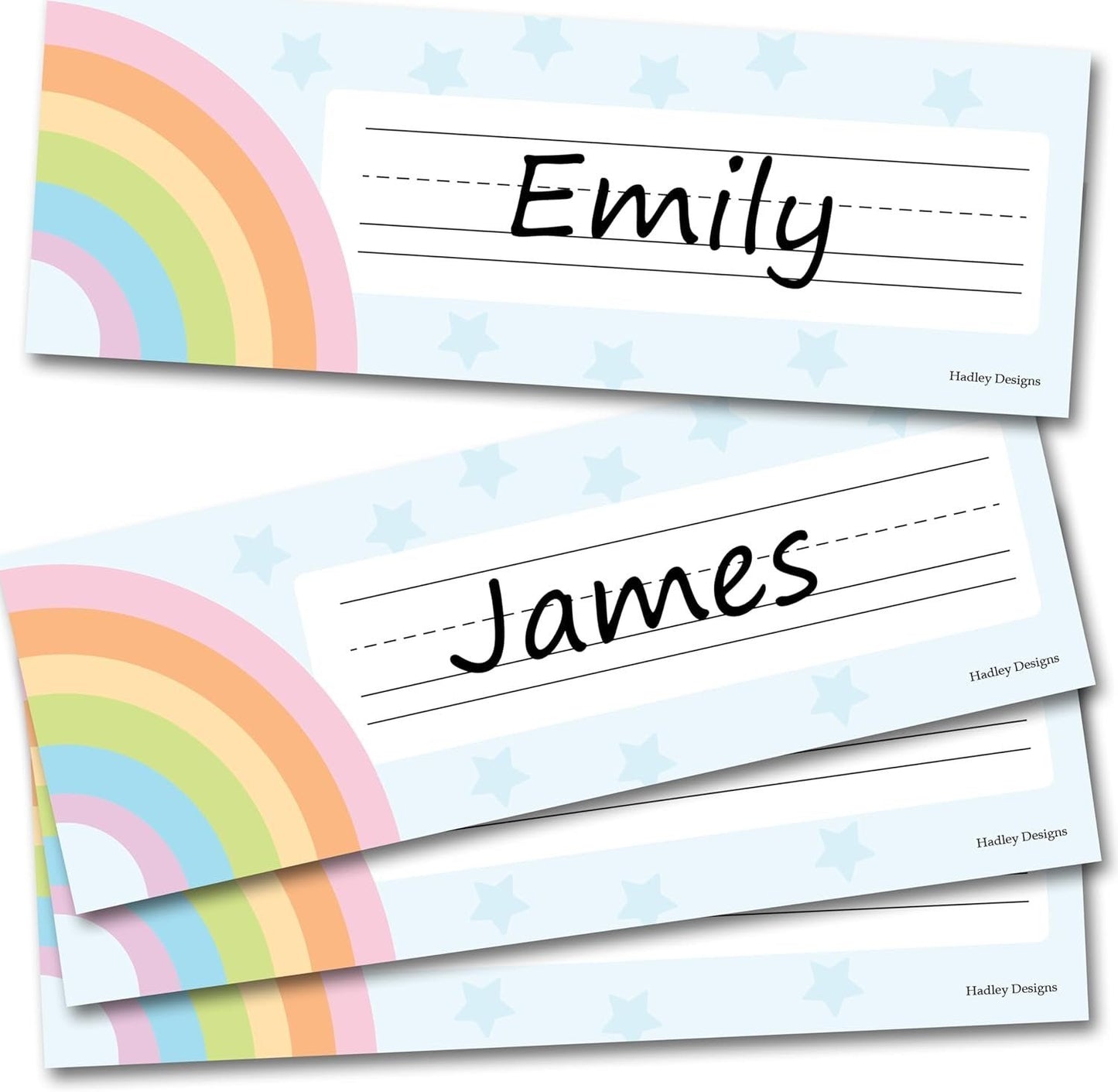 Pastel Rainbow Classsroom Labels | Set of 25 | Classroom Supplies