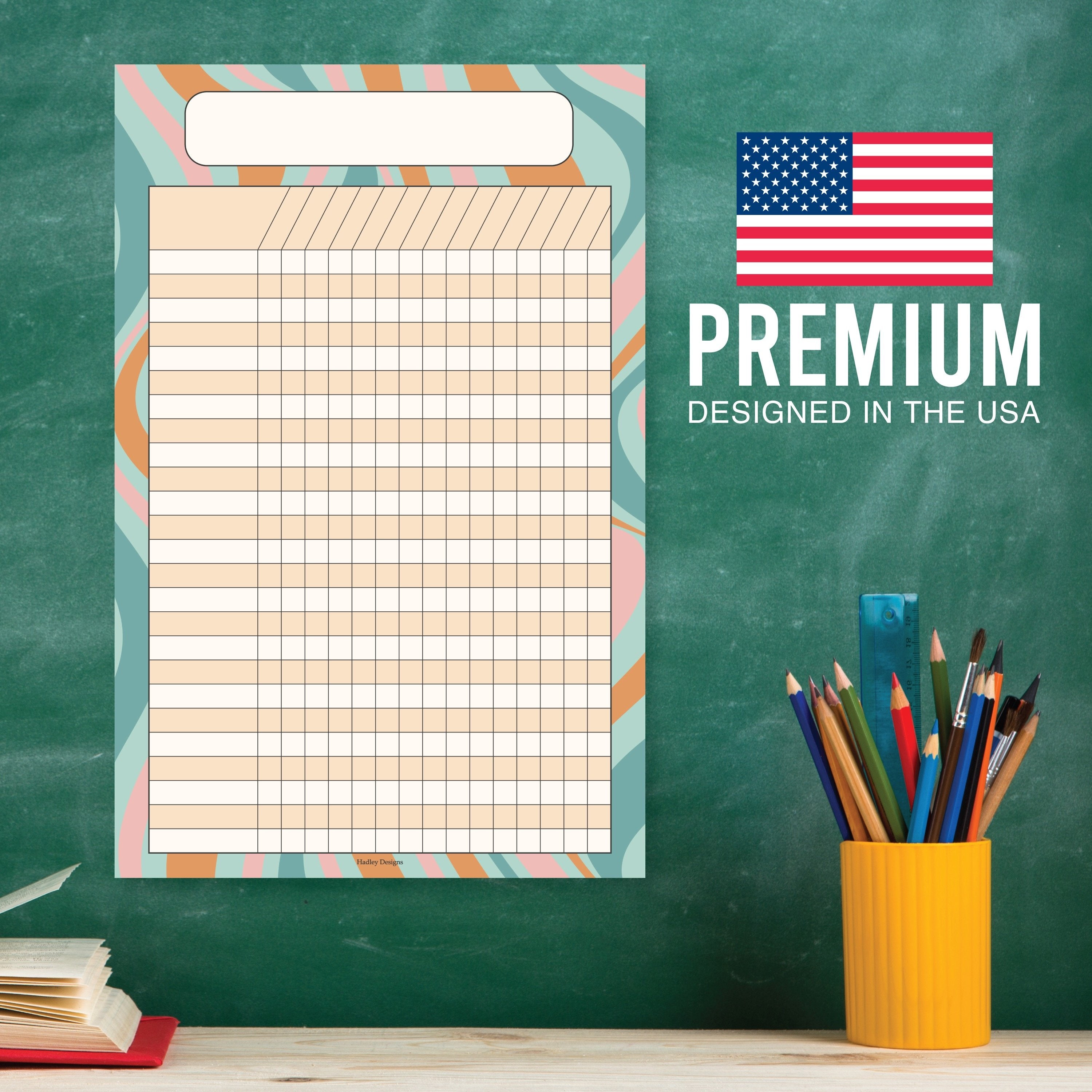 Homework Trackers | Set of 8 | School Supplies