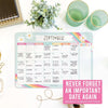 Retro Magnetic Calendar | Dry-Erase | Calendars & Planners