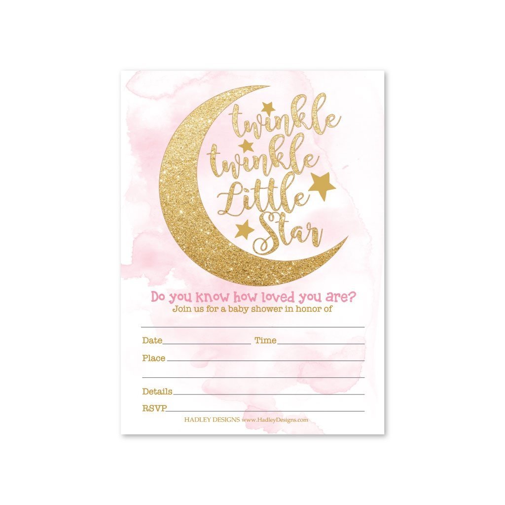 Baby Shower Invitations | Set of 25 | Baby Shower Supplies