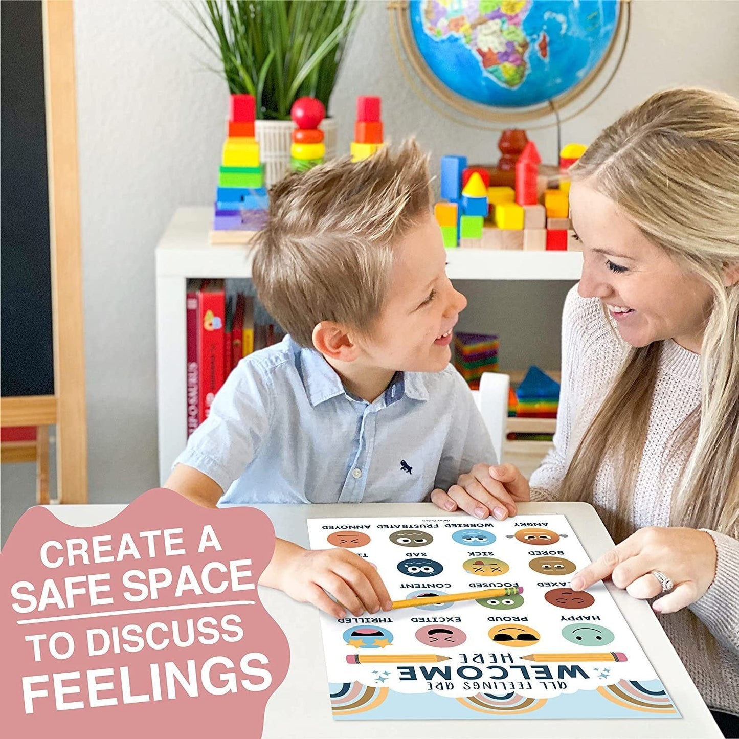 Feelings Posters | Set of 4 | Educational Posters