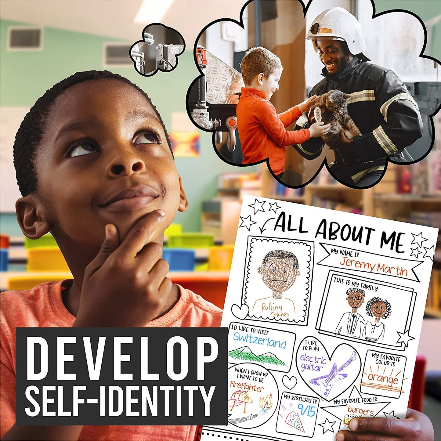 All About Me Posters | Set of 20 | Educational Posters