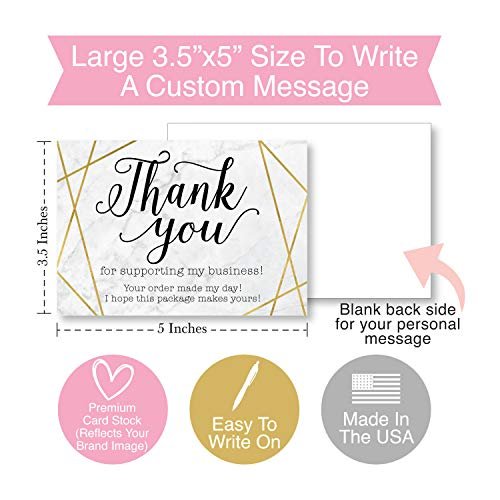 Business Thank You Cards |  Set of 25 | Office Supplies