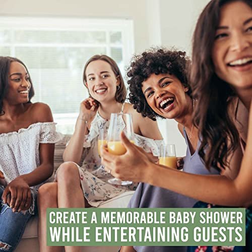 Word Scramble, True or False, Predictions, Trivia Baby Shower Games | Set of 50