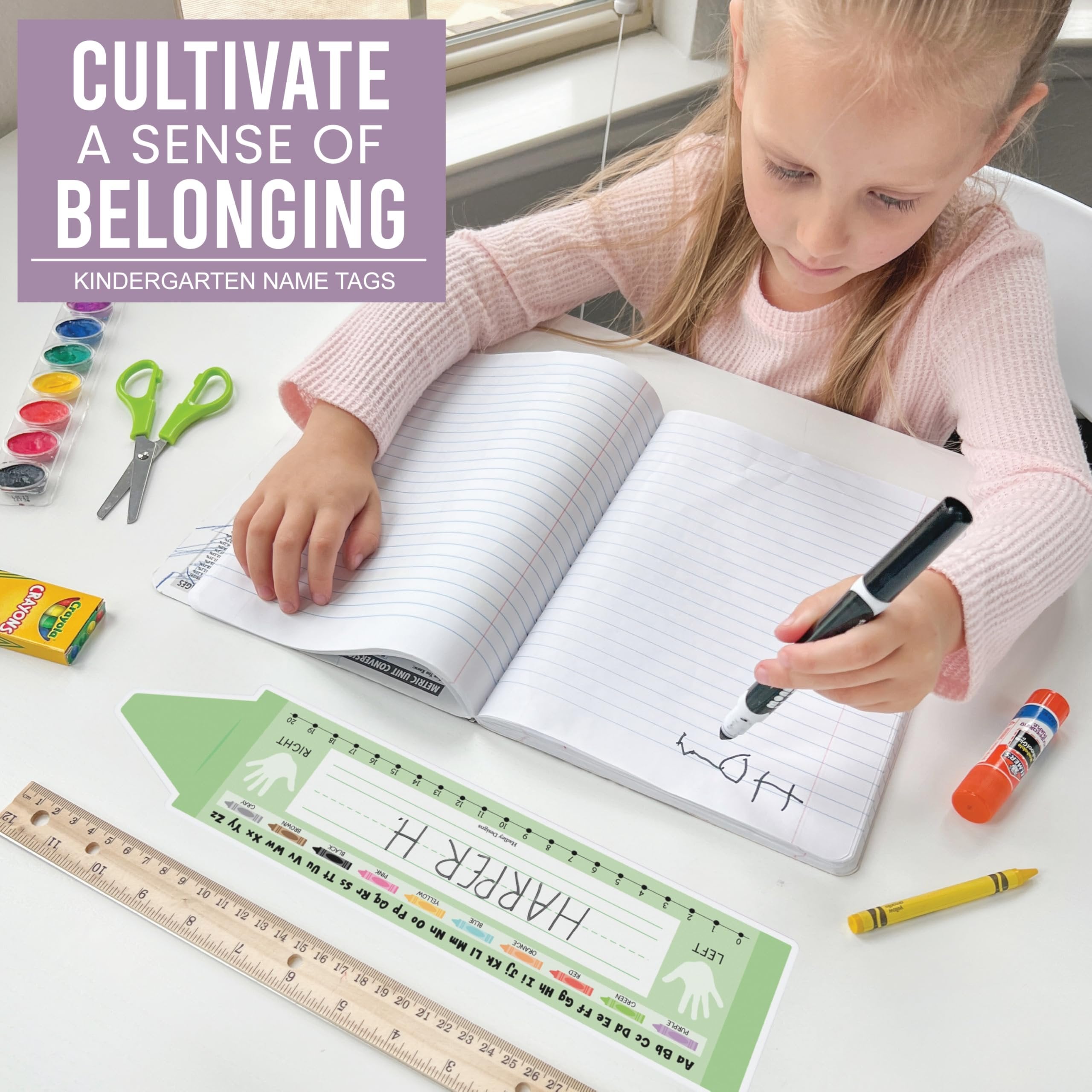 Classroom Name Plates | Set of 36 | Classroom Supplies