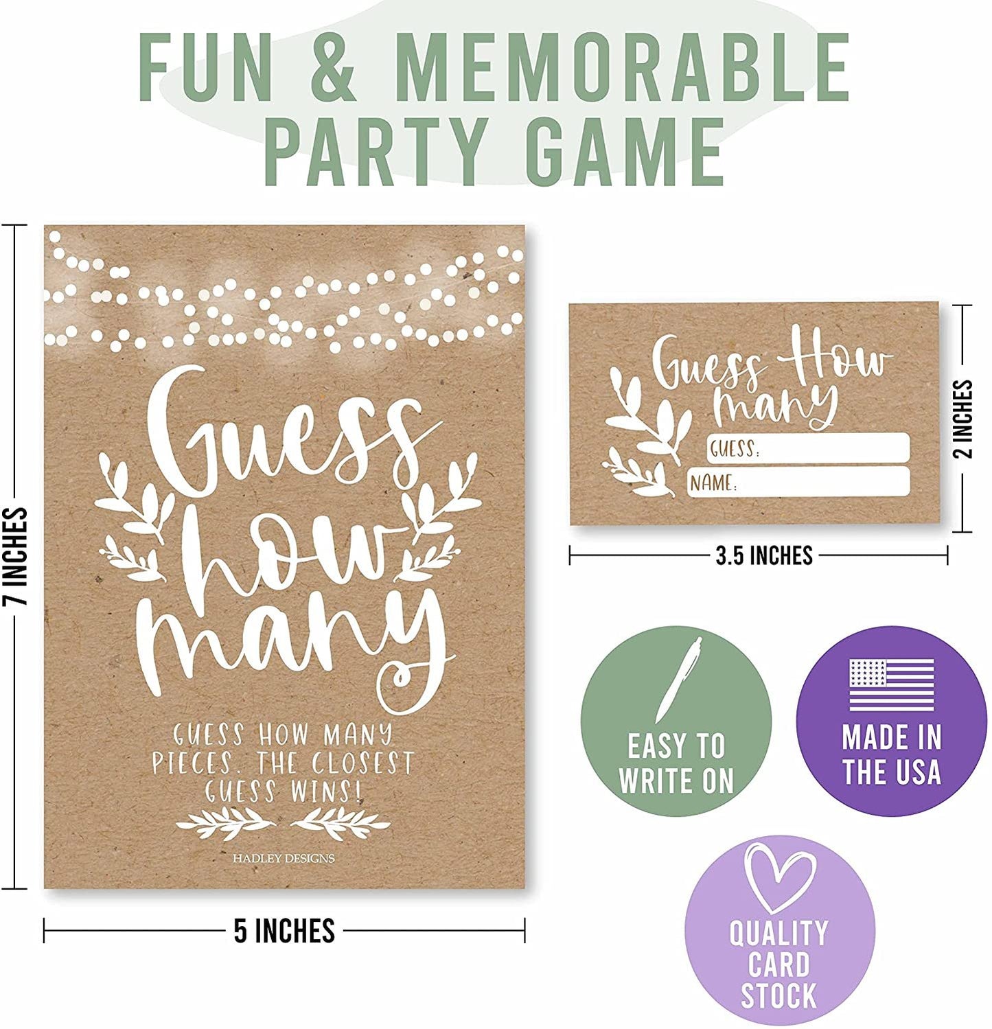 25 Guess How Many Gender Reveal Games for Party - Rustic Bridal Shower Games for Guests, Guess How Many Kisses Game, Baby Shower Games to Play, Baby Shower Ideas, Kids Birthday Party Games For Kids