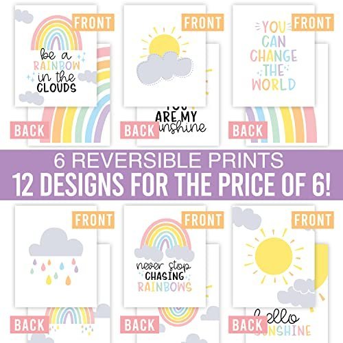 Nursery Wall Art | Set of 6 | Nursery Home Decor