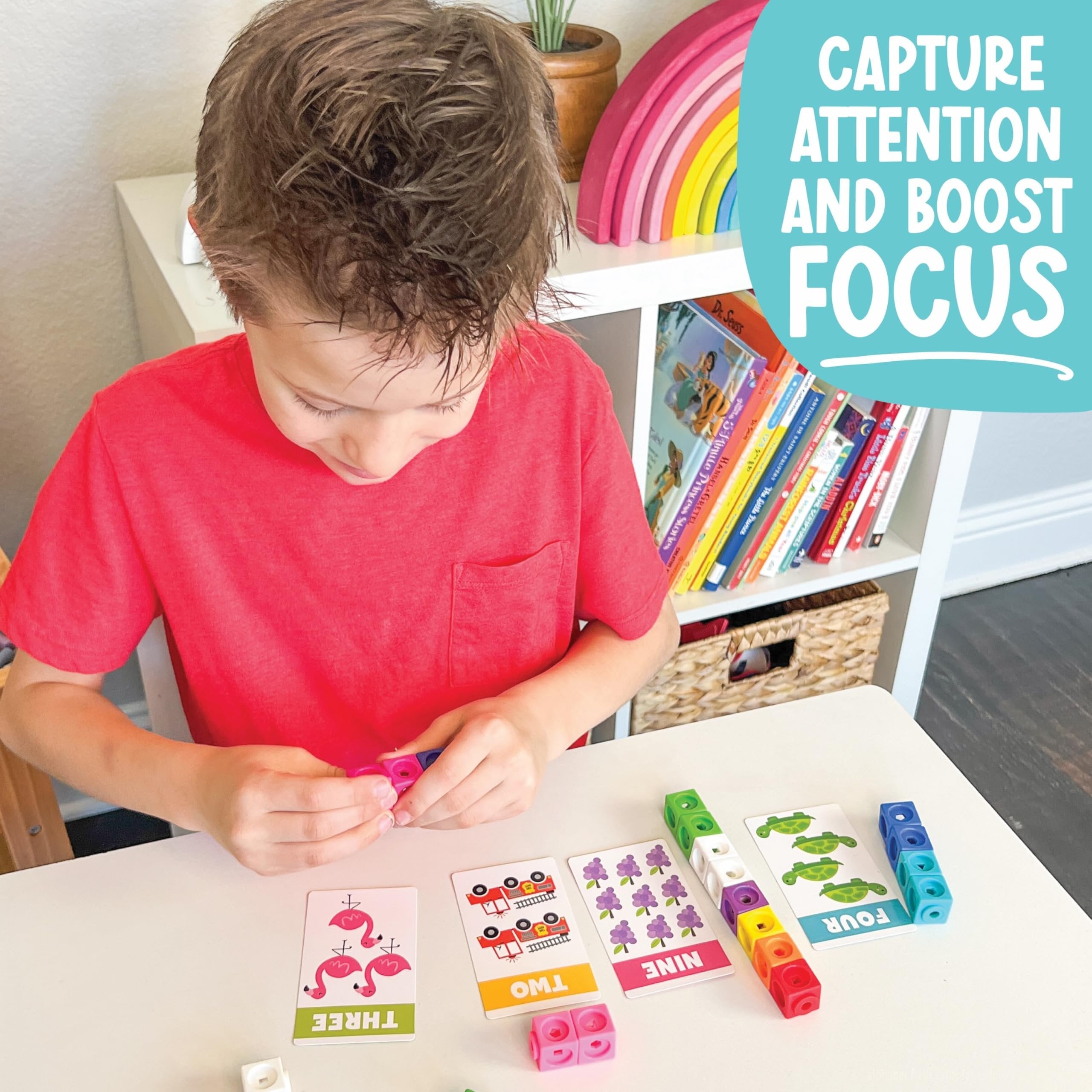 PreK Flash Cards | Set of 58 | Classroom Supplies | Educational Supplies