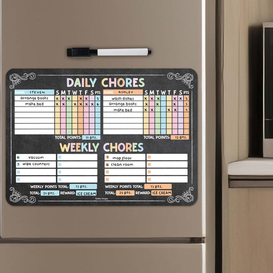 Chalkboard Chore Charts | Home Organization