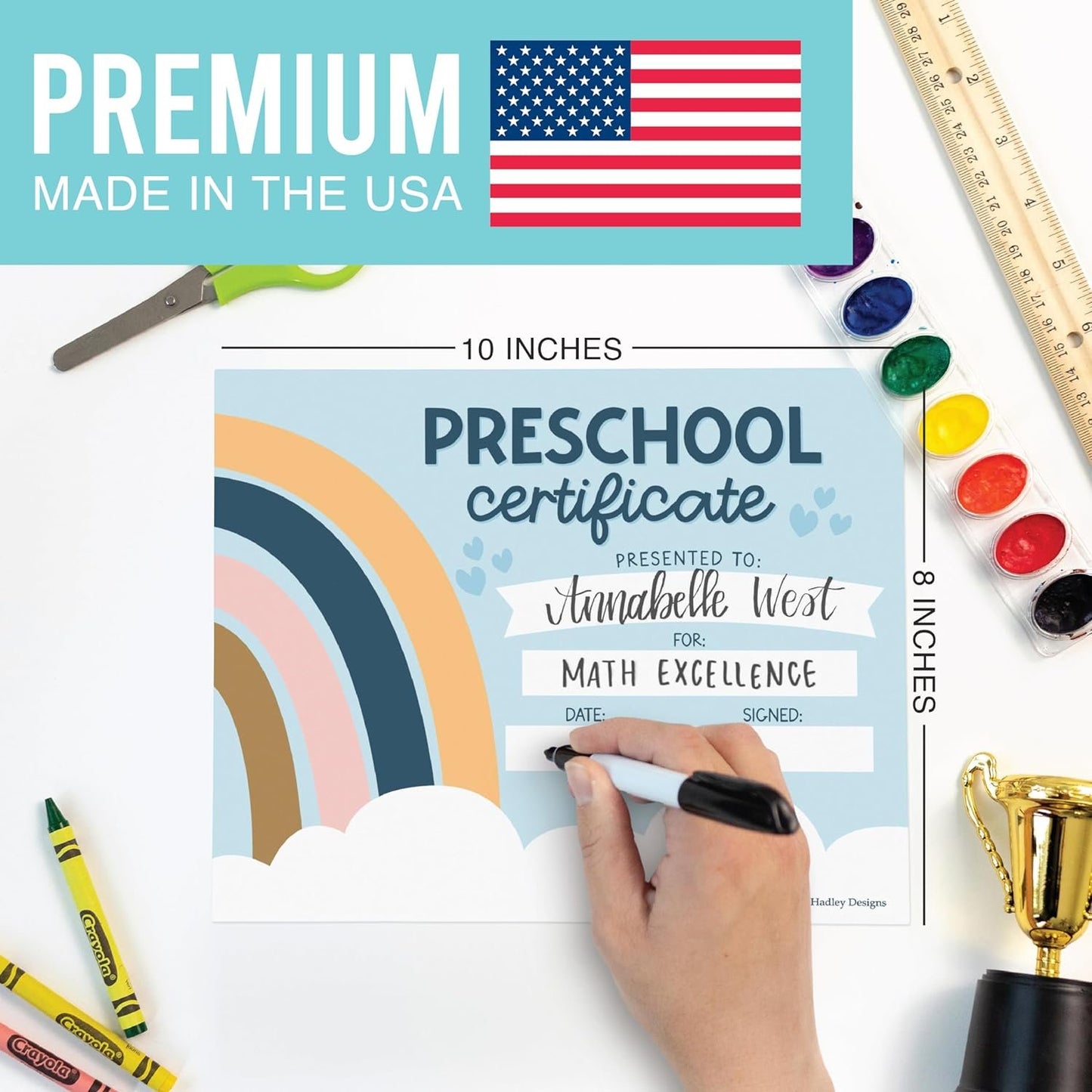 25 Boho Preschool Graduation Certificates - Prek Diploma Certificate of Achievement, Preschool Diploma Certificate for Kids, Preschool Certificates, Pre K Certificates, Prek Graduation Certificates