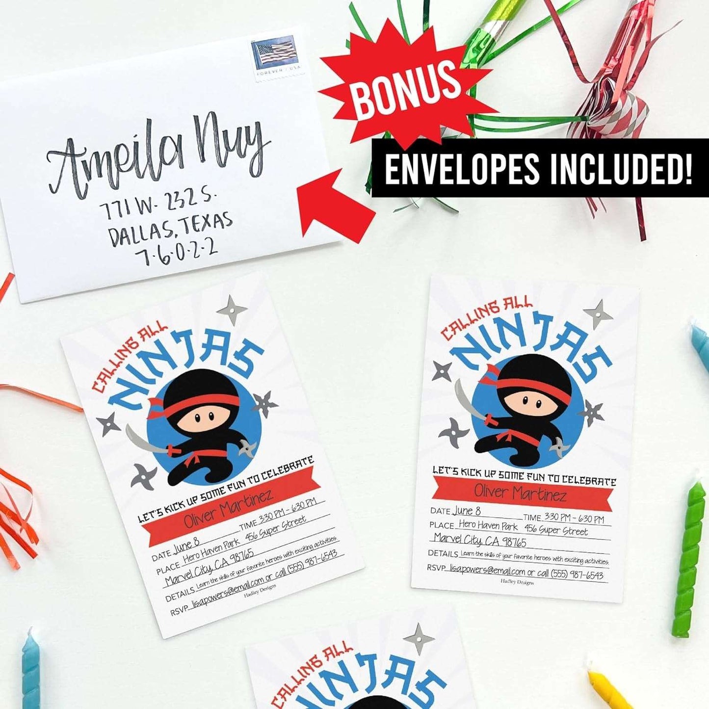 15 Ninja Birthday Invitations For Boys - Karate Birthday Invites For Boy, Ninja Birthday Party Invitations For Boys Birthday Invitations, Boy Birthday Invitations Boy, Invitations For Birthday Party