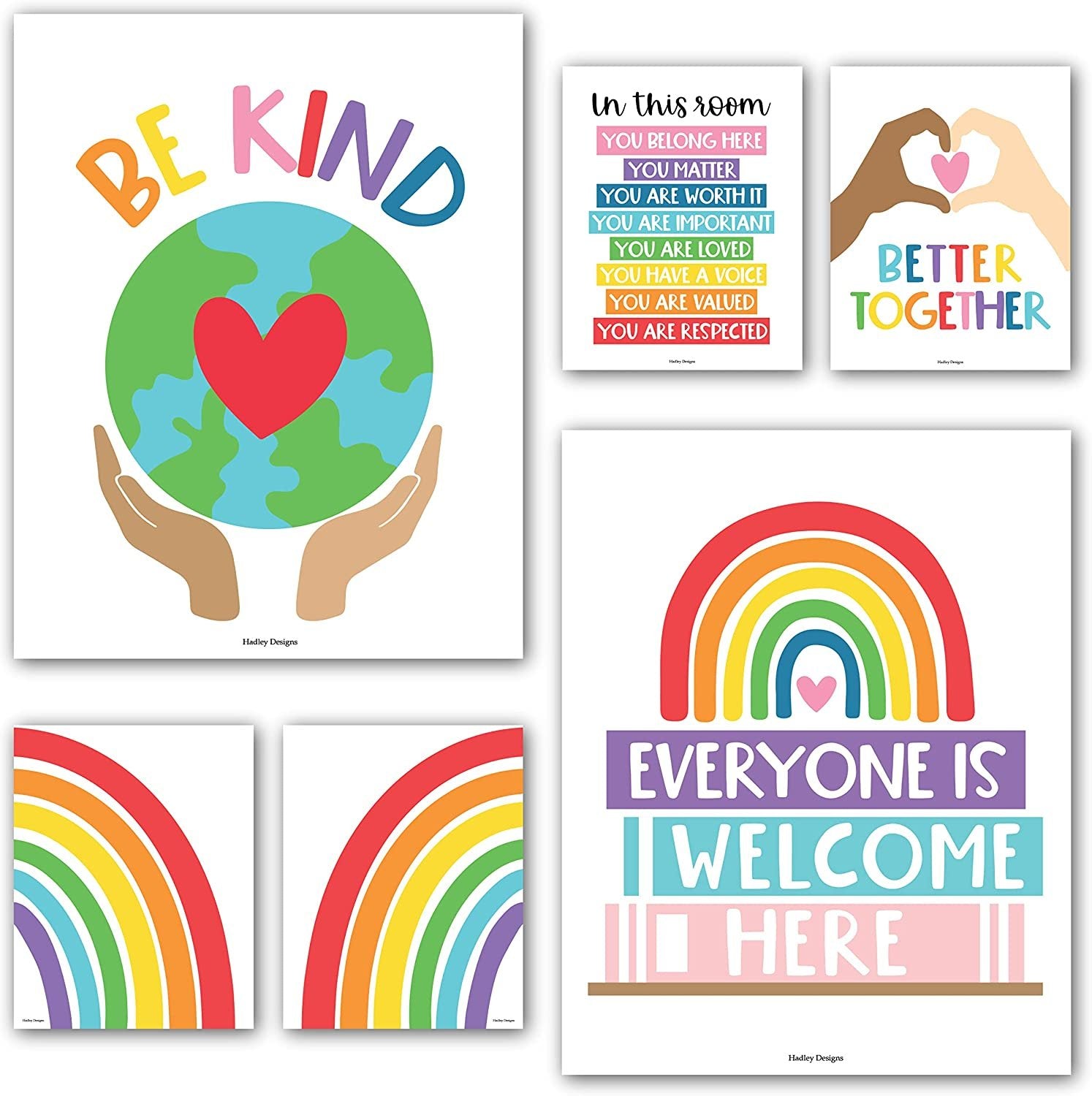 Diversity Posters | Set of 6 | Educational Posters