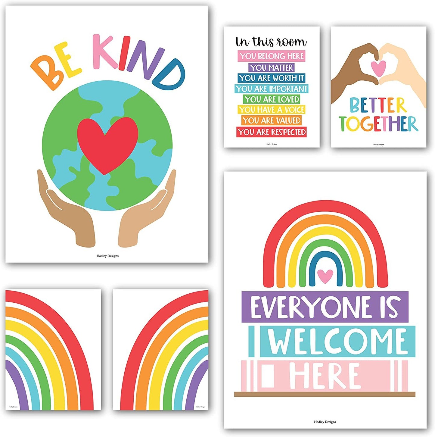 Diversity Posters | Set of 6 | Educational Posters