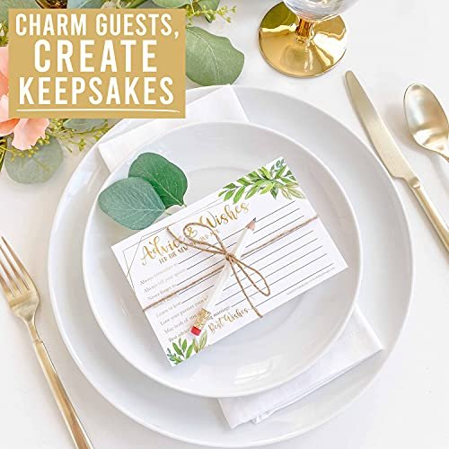 Wedding Advice Cards | Set of 50 | Wedding Supplies