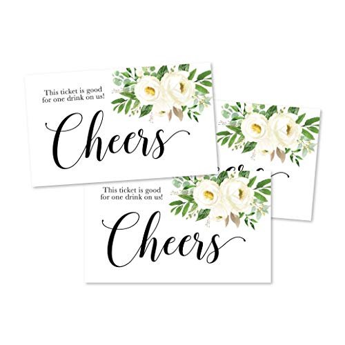 Drink Tickets | Set of 50 | Wedding Supplies