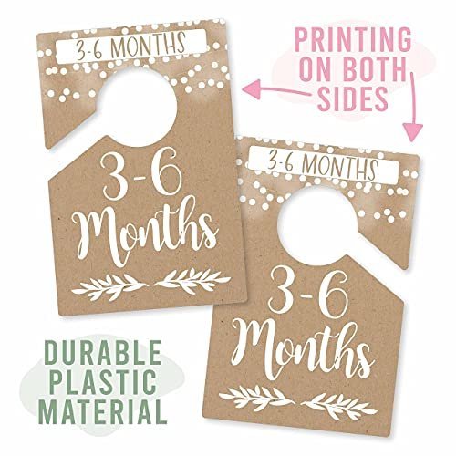 Baby Closet Dividers | Set of 6 | Nursery Decor