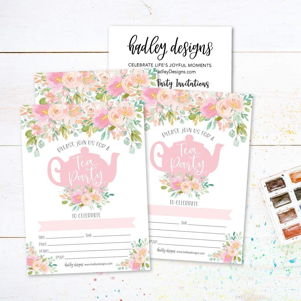 Birthday Girl Invitations | Set of 25 | Kid's Party