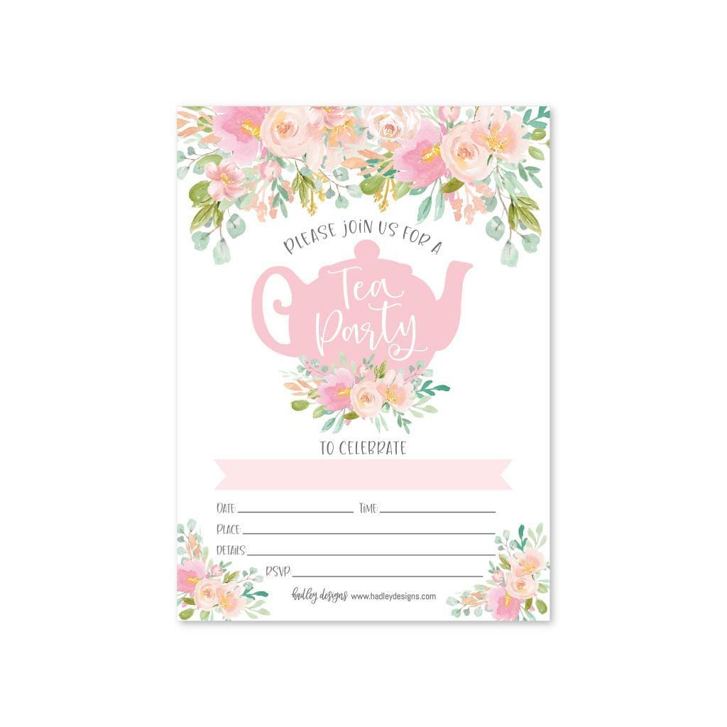 Birthday Girl Invitations | Set of 25 | Kid's Party