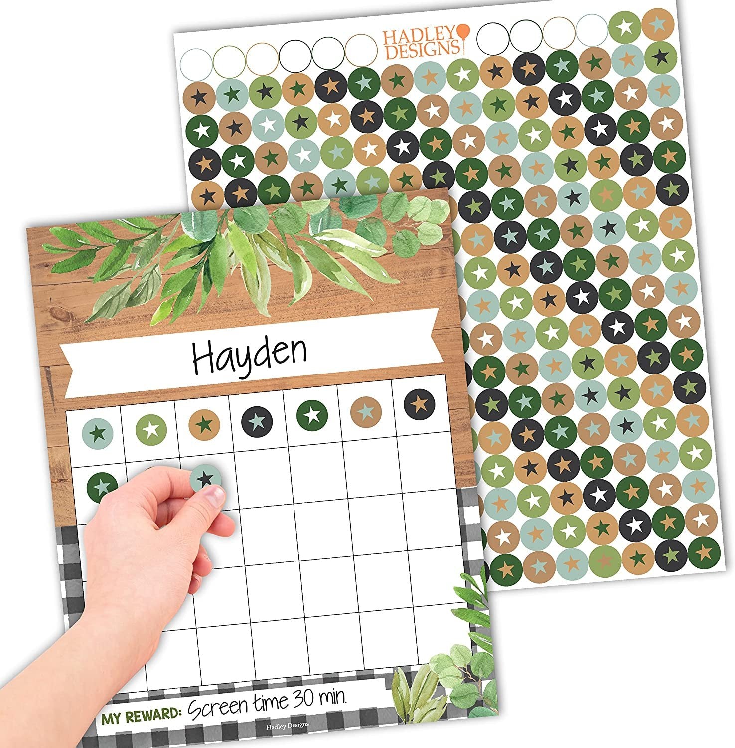 Incentive Charts | Set of 25 | Home Essentials