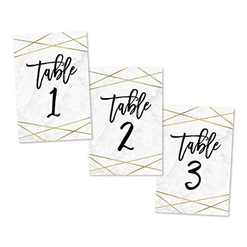 Table Numbers | Set of 25 | Party Supplies